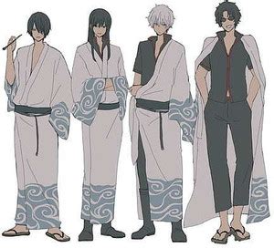 Anime Gintama Gintoki Sakata Kotaro Katsura Matte Finish Poster Paper ...