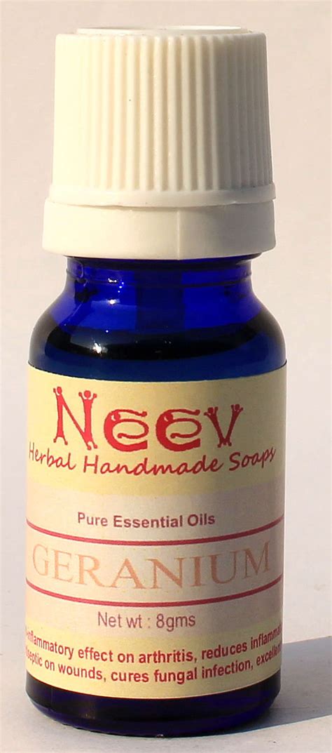 GERANIUM ESSENTIAL OIL – Neev Herbal Handmade Soaps