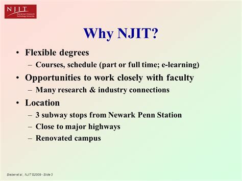 Bieber et al., NJIT © Slide 1 NJIT Michael Bieber New Jersey Institute ...