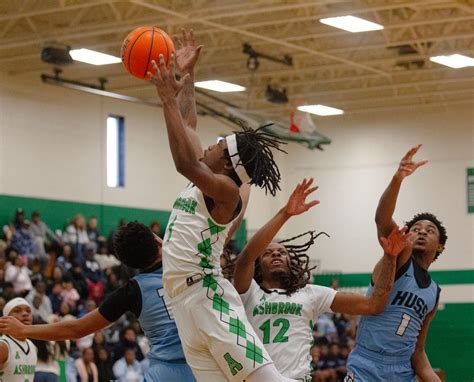 NCHSAA basketball: Hunter Huss at Ashbrook (Feb. 21, 2025)