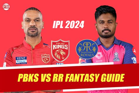 IPL 2024: PBKS vs RR Fantasy Cricket Prediction & Fantasy Guide