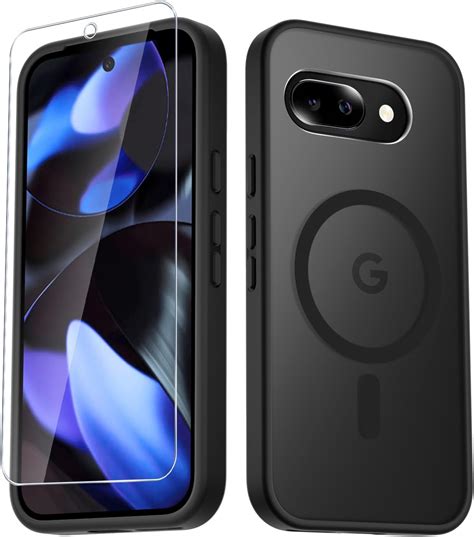Amazon.com: for Google Pixel 9a Case, Magnetic Phone Case with 1 Screen ...