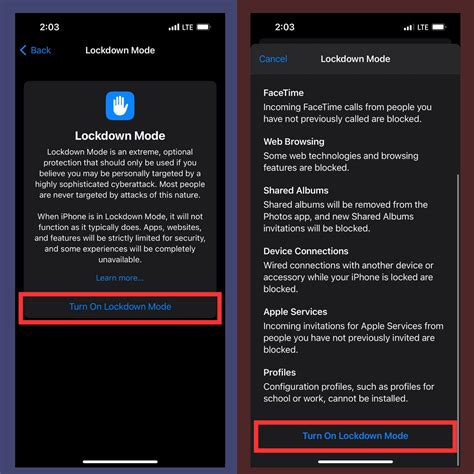 How to Secure Your iPhone With Lockdown Mode - CyberSTAR