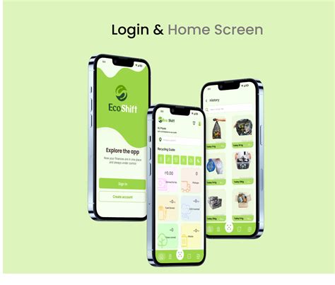 ECO SHIFT WASTE MANAGEMENT MOBILE APP by Priyadharshini on Dribbble