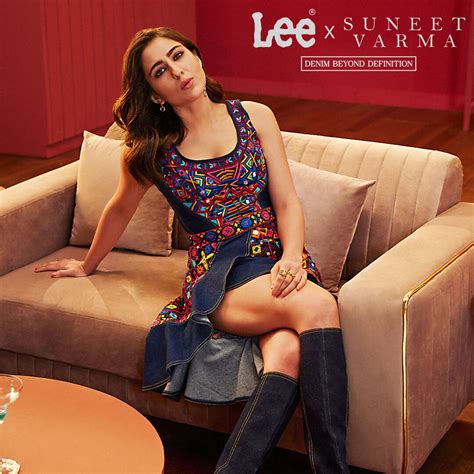 Lee x Suneet Varma launches in stores, partners with Sara Ali Khan for ...