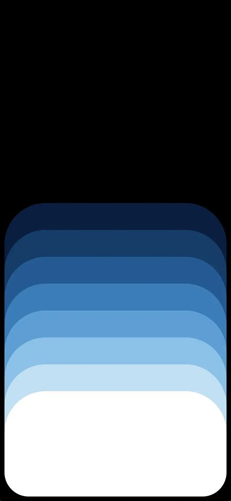 Minimalistic Simple Blue Rounded Rectangle Shapes Best Wallpapers For ...