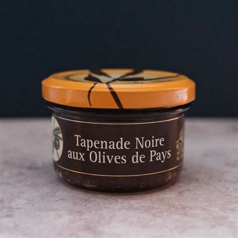 Black Olive Tapenade (Tapenade Noire aux Olives de Pays), Délice de Lu ...