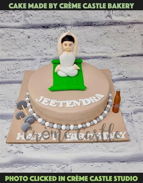 Yoga Theme Pose Cake – Creme Castle