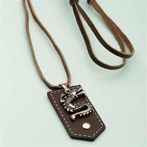 Silver Oxidized Dragon Designer Pendant With Chain – VOYLLA