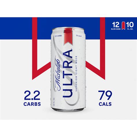 Michelob Ultra Light Beer, 4.2% ABV 12 ct; 10 fl oz | Shipt