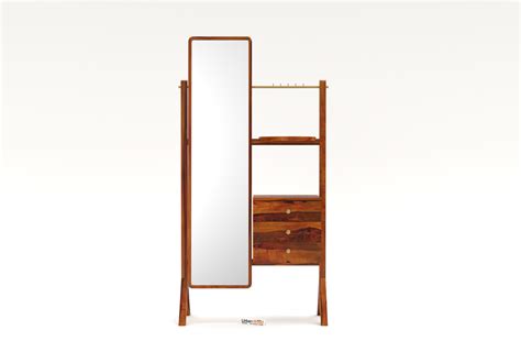 Buy Elena Dressing Table (Honey Finish) Online in India | UrbanWood