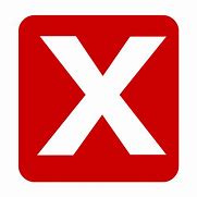 Image result for X with a Circle Button Icon