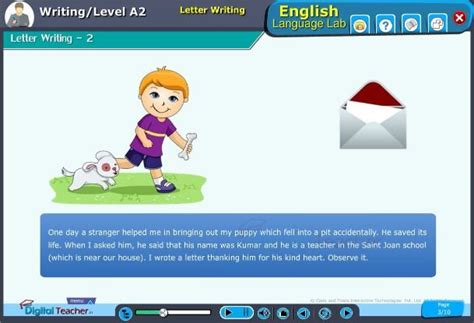 Digital Language Lab Software Writing Activity Infographics - English ...