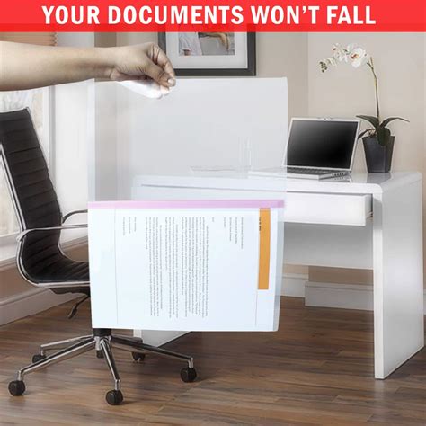 KIYA Strip File Natural Clear Transparent A4 Size File Folder (Pack of ...
