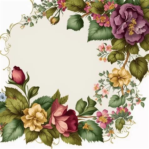 Flower Border Clip Art Free