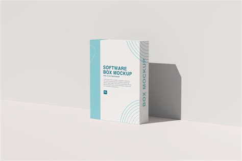 Software Box Mockup Set - Mockup Line - Premium Mockup Templates