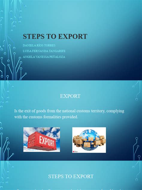 Image result for Complete Export Procedure