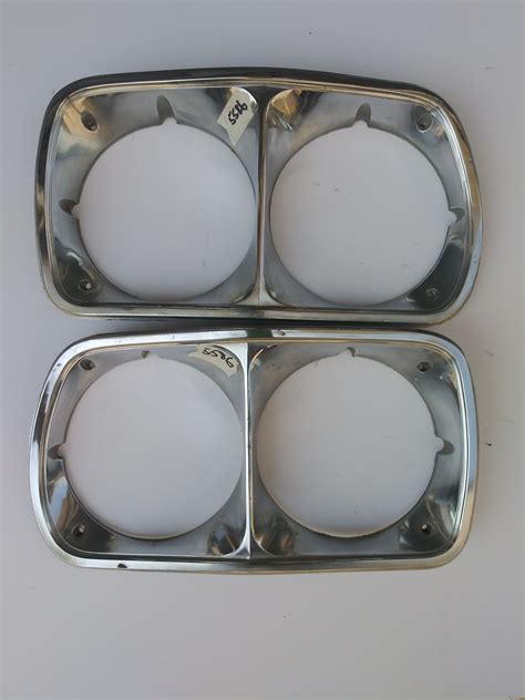 1973 Ford Torino Ranchero headlight bezels pair – Berry Island Auto ...