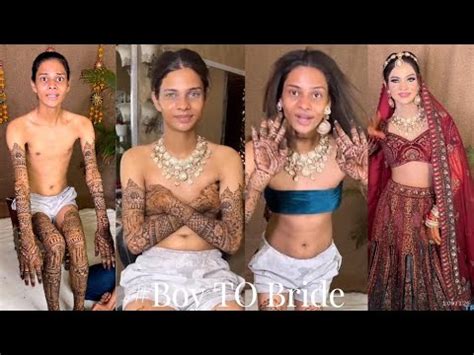 Image result for Husband to Bride Transformation