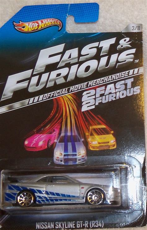 2013 Hot Wheels Fast & Furious 2 Fast 2 Furious Official Movie ...