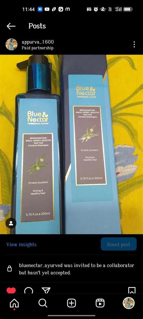Briganantadi Best Hair Fall Control Shampoo – Blue Nectar