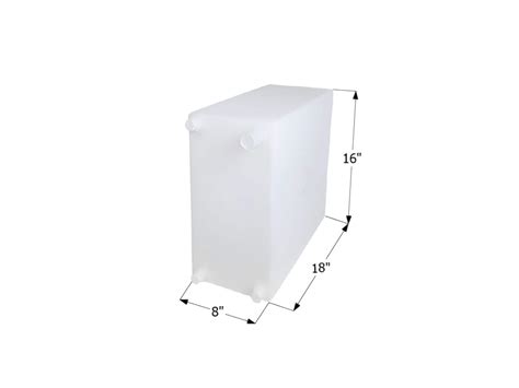 Réservoir d'eau potable Icon, WT2465, 18 x 16 x 8 po, 10 gal avec 1/2 ...