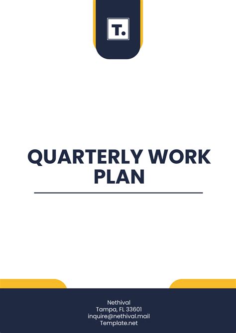 Work Plan Template 的图像结果