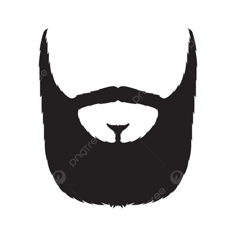 Mustache And Beard Man, Mustache, Beard, Male PNG and Vector with ...