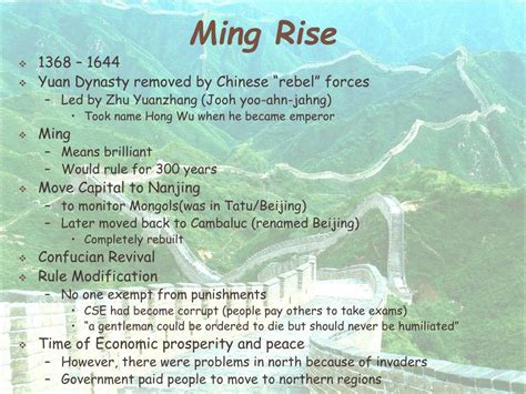 Fall Of Ming Dynasty
