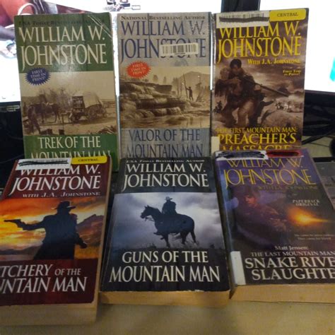 Mountain man series by William w Johnstone , Paperback | Pangobooks