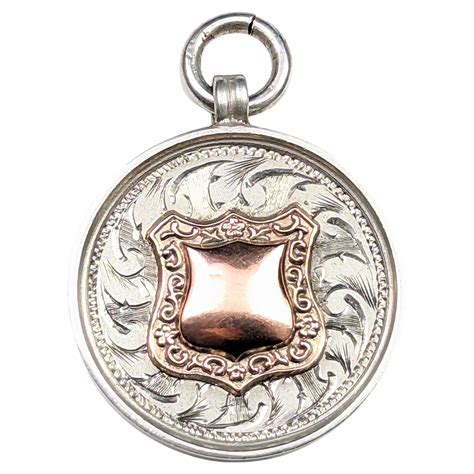 1840 Georgian Gold Filled Amethyst Watch Fob Pendant For Sale at 1stDibs
