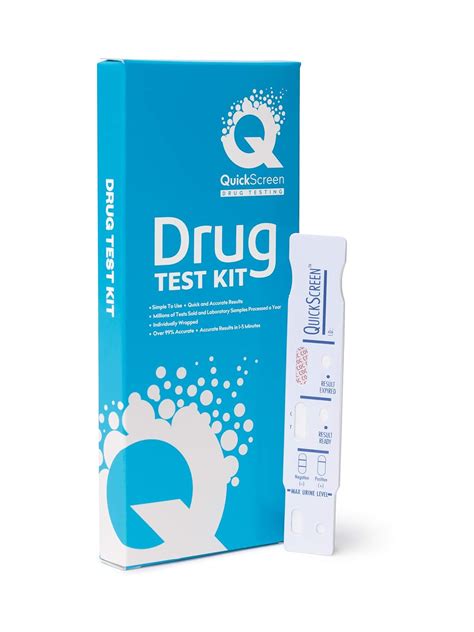 Amazon.com: Quickscreen Cocaine Drug Test - Single Panel Urine Test ...