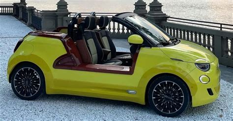 Inexpensive Fiat electric car turned into an unusual car