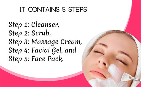 Blu Lady Professional Series Mix Fruits Facial Kit | 5 in 1 | 275gm ...