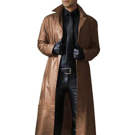 Premium Men's Leather Coat – Verniershop