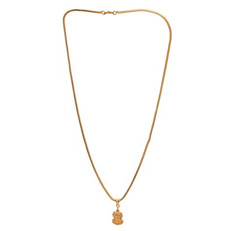 Buy Jewar Mandi Locket Gold Plated GANESH JI, HANUMAN JI, LORD SHIVA OM ...