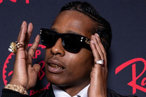 A$AP Rocky's Turning Ray-Ban Wayfarers Into "Puffer" Glasses