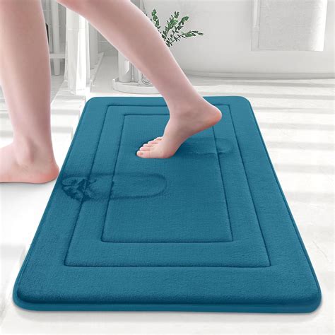 Amazon.com: Arotive Memory Foam Bathroom Rug Mat 24x16, Ultra Soft and ...