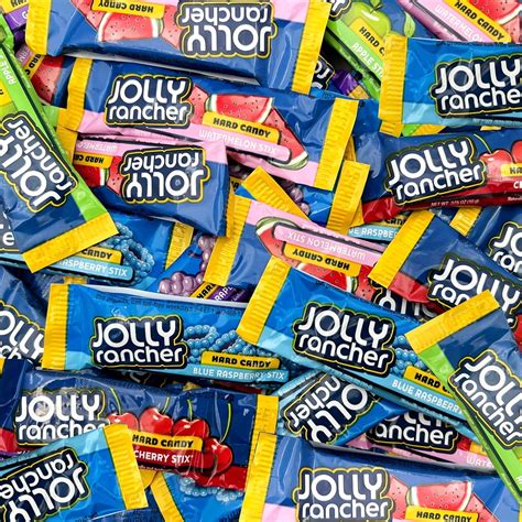 Crazy Outlet JOLLY RANCHER Stix Hard Candy, Original Flavors, 2-Pound ...