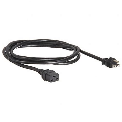 APC BY SCHNEIDER ELECTRIC, 8 1/4 ft Lg, 3/14, Power Cord - 6PYE6|AP9872 ...