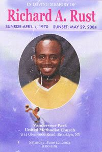 The Death of Richard Rust : NPR