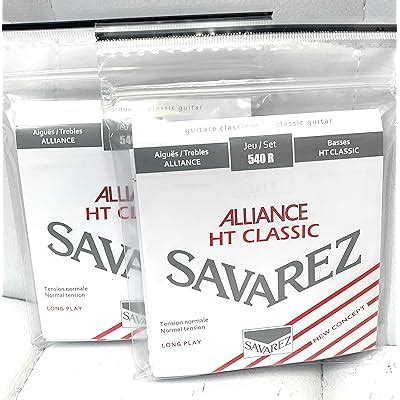 Buy Savarez 540R Normal Tension Alliance HT Classic 2 Pack Classical ...