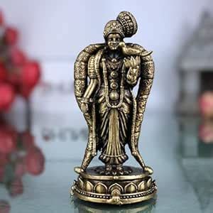 Bhunes Brass Meenakshi Idol | Madurai Meenakshi Murti | Goddess ...