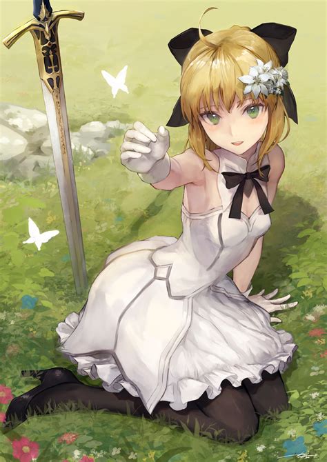 Saber Lily :: Saber Lily (Сэйбер Лили, Артурия Лили, Artoria Pendragon Lily) :: kohzuki_kei ...