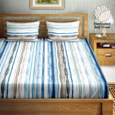 Buy Fitted Bed Sheets | Elastic Bed Sheet | Bella Casa – Bella Casa ...