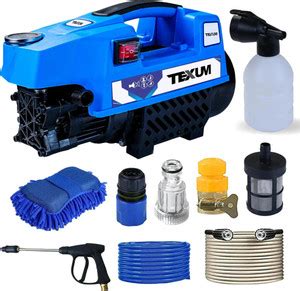 TEXUM TX-25 2000 Watt, 165 Bars, 8 L/min Flow Rate High Pressure Washer ...