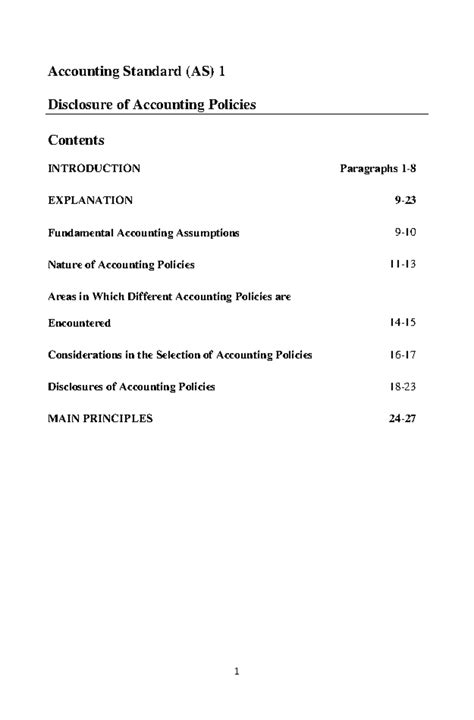AS1 16012018 - Accounting Standard (AS) 1 Disclosure of Accounting ...