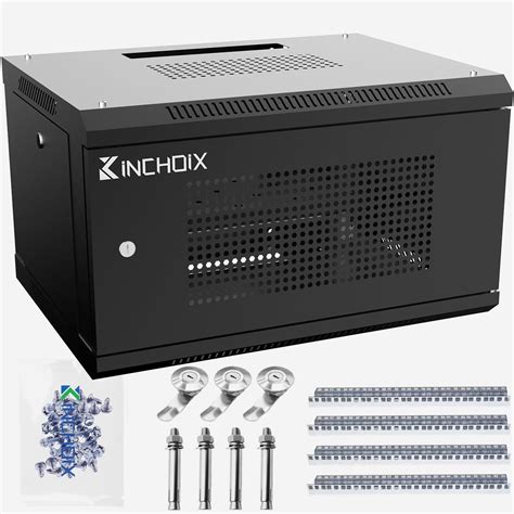 Amazon.in: Buy Kinchoix 6U Server Cabinet Wall Mount, 19-Inch Network ...