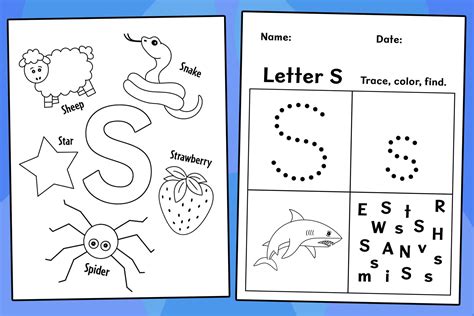 Free preschool letter s, Download Free preschool letter s png images ...