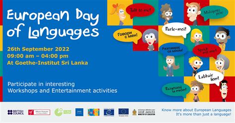 European Day of Languages | British Council Sri Lanka
